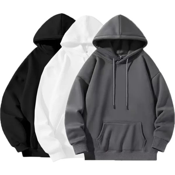 Sudadera con capucha de 270g para hombre y mujer, ropa informal cómoda, Top de viaje diario al aire libre, Otoño e Invierno