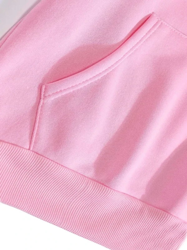 Sudadera con capucha con estampado divertido para mujer, ropa holgada Harajuku, Sudadera con capucha cálida y cómoda de lana, Top Vintage de cuello redondo para otoño - Imagen 4