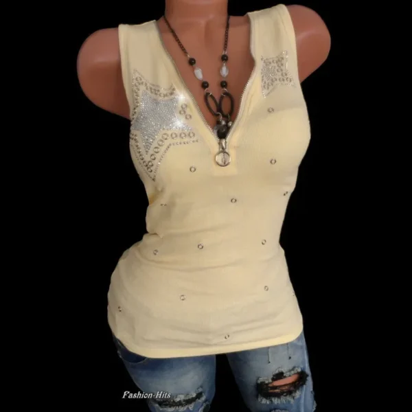 Camiseta Sexy Harajuku para mujer, camiseta a la moda, Blusas con diamantes, camiseta informal de verano para mujer, camiseta para mujer, ropa con cuello en V - Imagen 5