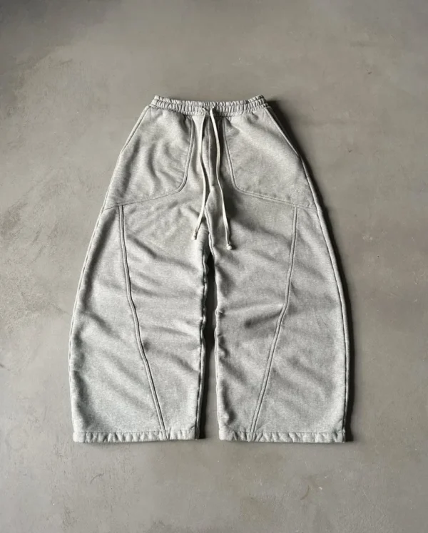 Pantalones sueltos versátiles informales de Hip-hop europeo y americanoY2k moda urbana marca versátil Harajuku gótico pantalones de pierna ancha para hombres - Imagen 2