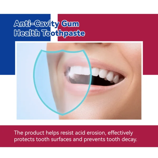 Oralhoe 120g pasta de dientes anticaries reparación de la salud de las encías sarro limpieza profunda blanqueamiento dental amarillo eliminar el olor Oral pasta de dientes - Imagen 4