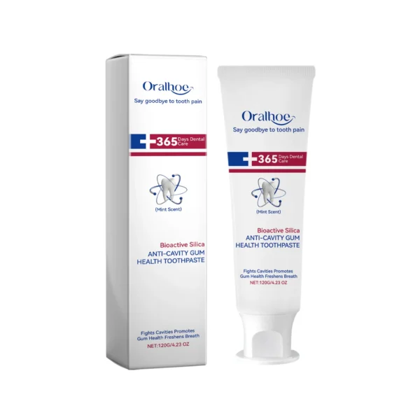 Oralhoe 120g pasta de dientes anticaries reparación de la salud de las encías sarro limpieza profunda blanqueamiento dental amarillo eliminar el olor Oral pasta de dientes - Imagen 5
