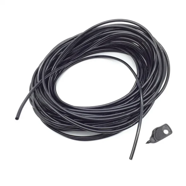Riego de jardín manguera de 3/5mm Micro tubo de agua de riego por goteo con perforador invernadero bonsái planta tubo de goteo 10m/20m/40m - Imagen 2