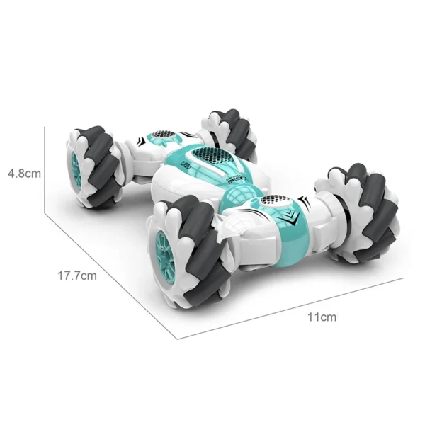 Control remoto reloj Sensor de gestos juguete eléctrico RC Drift Car 2,4 GHz 4WD rotación regalo para niños cumpleaños Samll RC Stunt Car - Imagen 4