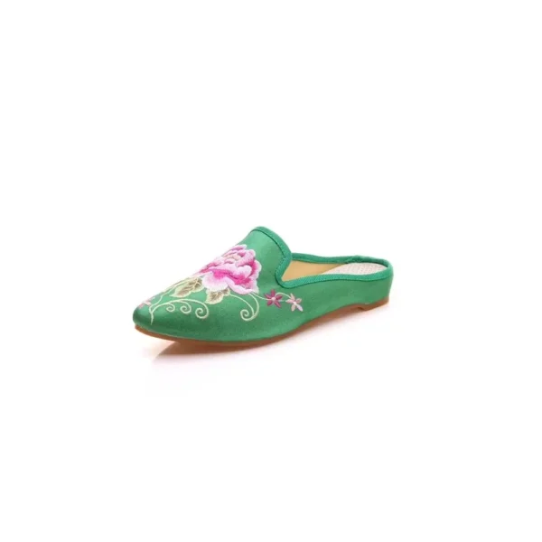Zapatillas Harajuku de estilo chino para mujer, zapatos informales a la moda con bordado Vintage, ropa de calle de estilo étnico - Imagen 6