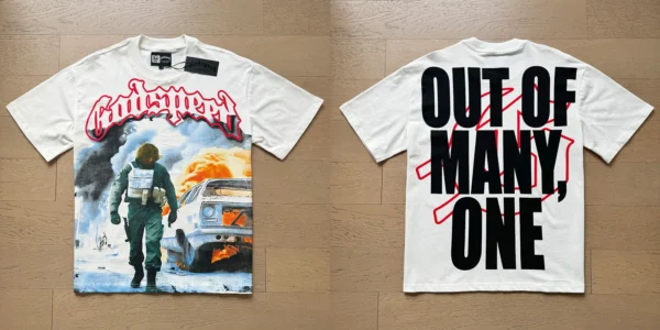 Camisetas Godspeed moda americana de venta al por menor estampado manga corta GOD SPEED Top - Imagen 8