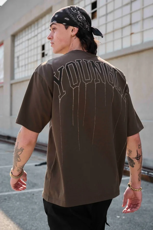 Camisetas para hombre, novedad de verano, deportes, ocio, algodón, cuello redondo, moda, ropa holgada y cómoda, camisetas para gimnasio y correr para hombre - Imagen 5