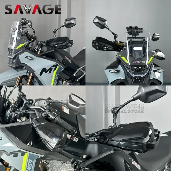 Protectores de mano elevados Protector de palanca de embrague de freno Para CFMOTO 450MT 2024 Protector de manillar CF-Moto IBEX 450 MT MT450 - Imagen 3