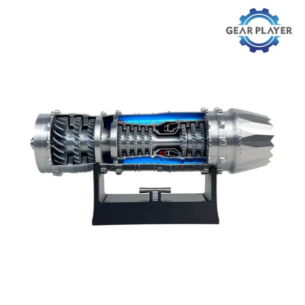 Juguete con motor de aviación inicial, turbina de potencia de alto rendimiento, juguete de Boutique genial, regalo Modelo de caza de F-35, - Imagen 3