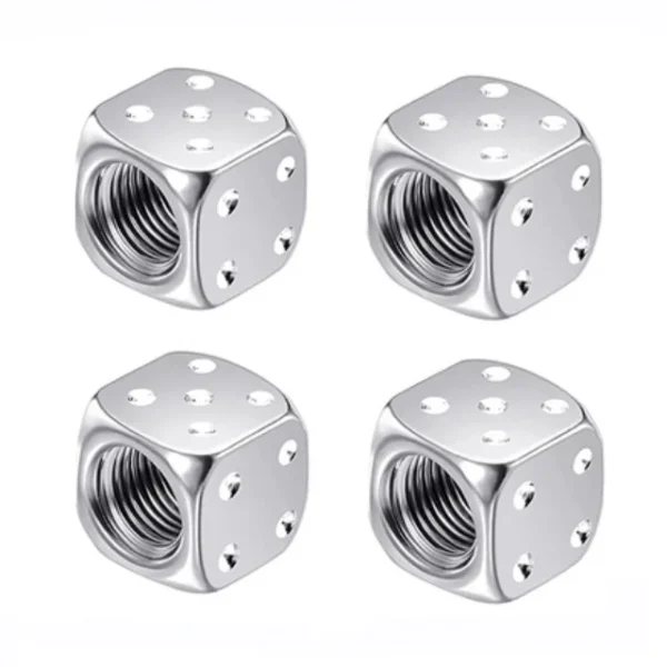Tapas de válvula de neumático de coche de aluminio, cubierta hermética de válvula de neumático de aleación hexagonal, polvo impermeable para automóviles, motocicletas, camiones y bicicletas - Imagen 17