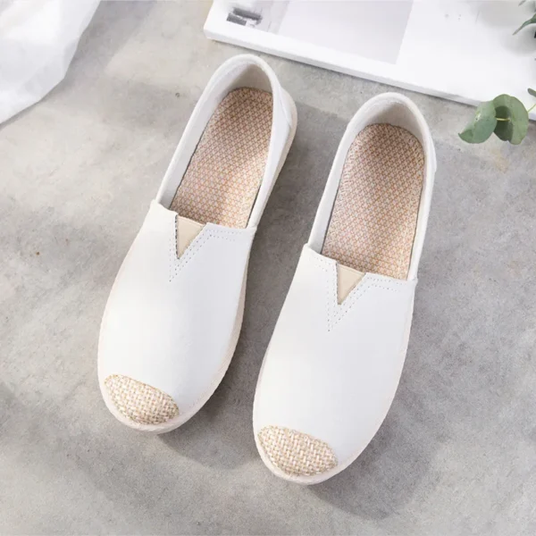 Zapatos de verano para mujer, zapatos planos transpirables de malla, Zapatillas ligeras cómodas para mujer, calcetines, mocasines sin cordones para mujer, Zapatillas para mujer - Imagen 27