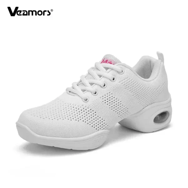 Zapatos de baile de Jazz para mujer, zapatillas de baile, zapatos de baile ligeros y transpirables - Imagen 16