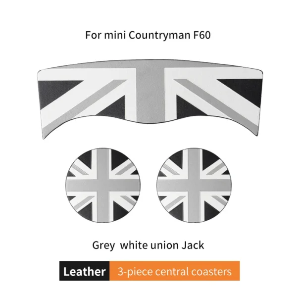 Posavasos, taza de coche, Union Jack-cojín de café, protección de ranura de almacenamiento, alfombrilla antideslizante para MINI Cooper F55 F56 F54 F60, accesorios - Imagen 13
