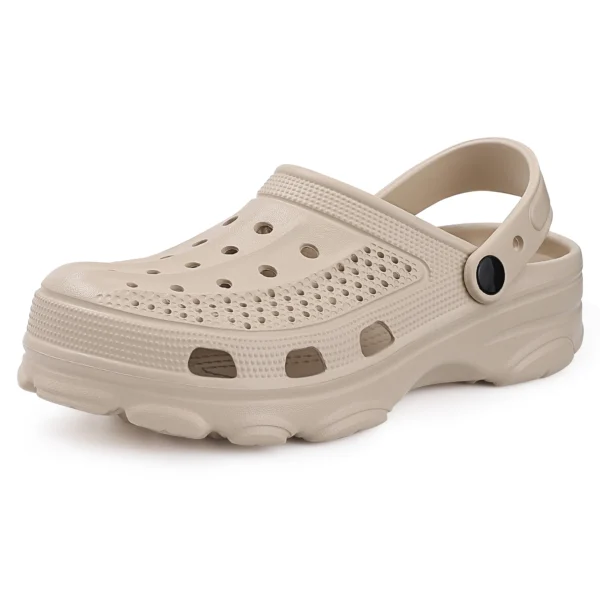 Zapatillas de playa con agujeros clásicos Evshine con soporte para el arco, sandalias antideslizantes cómodas Unisex, calzado para jardín, sandalias tipo zuecos de verano para hombre - Imagen 9