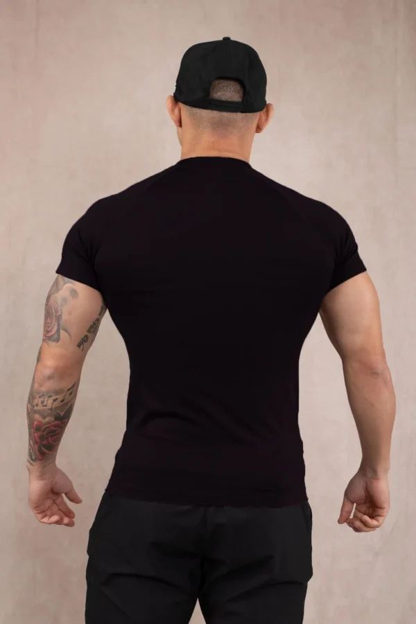 Camisetas para hombre, ropa deportiva para entrenamiento físico, medias elásticas transpirables de secado rápido, pantalones para correr, pantalón corto informal para exteriores, mangas - Imagen 2