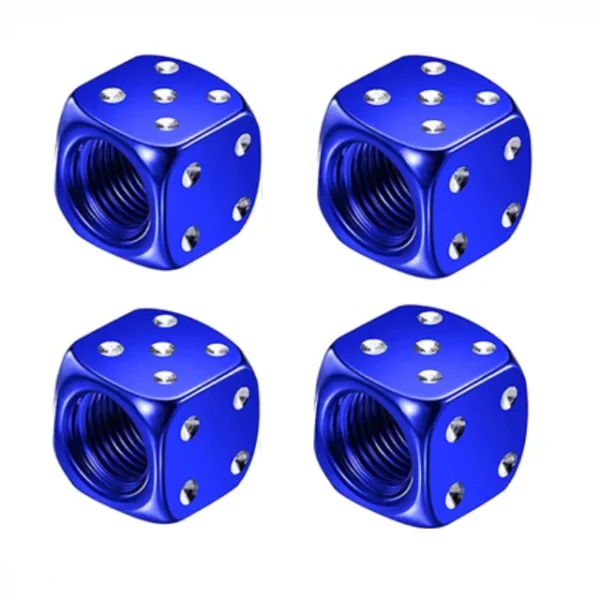 Tapas de válvula de neumático de coche de aluminio, cubierta hermética de válvula de neumático de aleación hexagonal, polvo impermeable para automóviles, motocicletas, camiones y bicicletas - Imagen 7