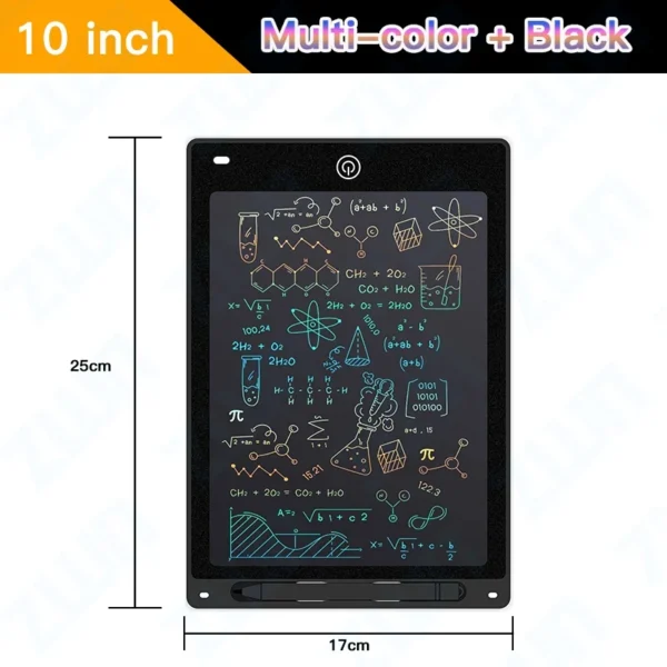 Tablero de dibujo LCD de 6,5/8,5/10/12 pulgadas, tableta de escritura, pizarra mágica de dígitos, herramienta de pintura artística, juguetes para niños, juego mental, regalo para niños - Imagen 7
