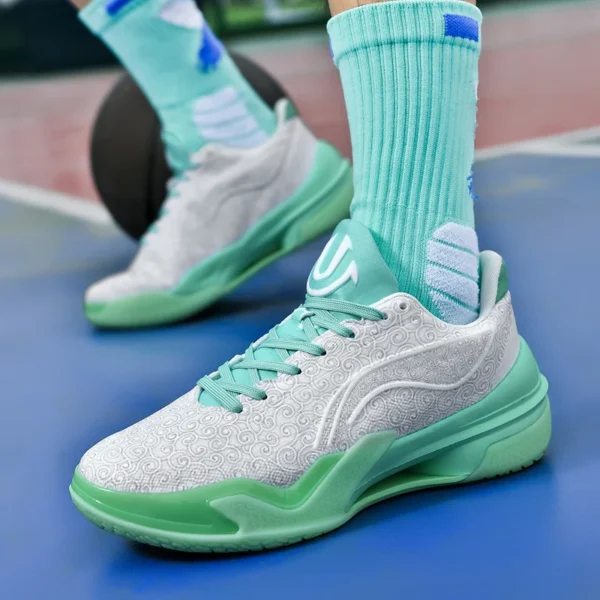 Zapatos deportivos informales para hombre, zapatillas de baloncesto antideslizantes para parejas, suelas gruesas de alta calidad, zapatos informales de lujo para hombre - Imagen 9