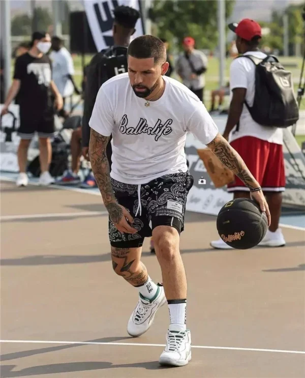 Pantalones cortos informales de verano de malla Universal para hombres y mujeres, pantalones cortos deportivos de secado rápido, pantalones cortos transpirables con cordón estampado 3d para playa - Imagen 6