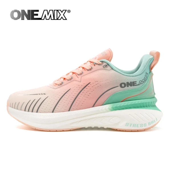 Zapatillas blancas para correr en carretera para hombre, zapatillas deportivas con cojín de aire para exteriores, zapatillas deportivas para hombre, zapatos para correr de verano, calzado para mujer - Imagen 11