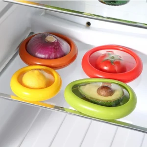 Cubierta de mantenimiento fresco de frutas y verduras, caja de almacenamiento de alimentos de aguacate, cubierta de sellado para conservación de frutas, utensilios de cocina, accesorios de cocina