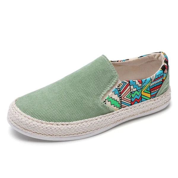Zapatos planos de lona para hombre, mocasines de tela de lino de pescador, zapatillas de deporte de verano para hombre, zapatos de nuevo estilo, zapatillas de deporte, zapatos casuales para hombre - Imagen 11