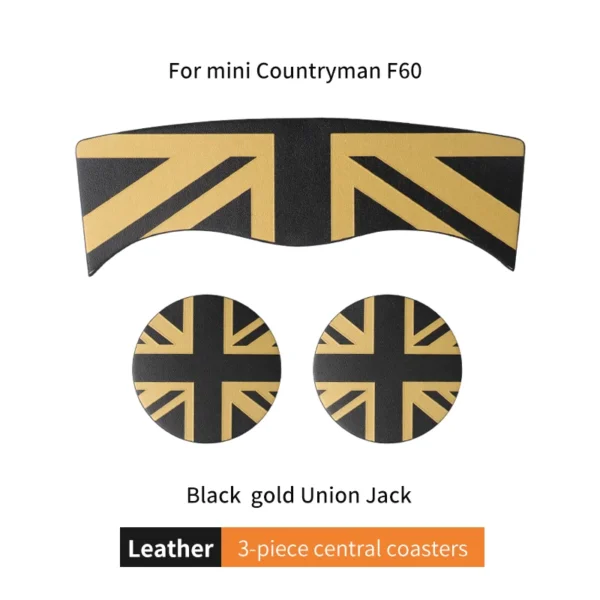 Posavasos, taza de coche, Union Jack-cojín de café, protección de ranura de almacenamiento, alfombrilla antideslizante para MINI Cooper F55 F56 F54 F60, accesorios - Imagen 8