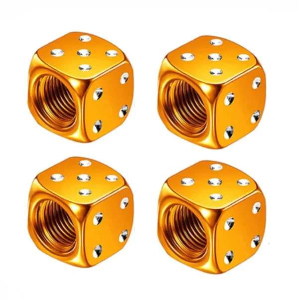 Tapas de válvula de neumático de coche de aluminio, cubierta hermética de válvula de neumático de aleación hexagonal, polvo impermeable para automóviles, motocicletas, camiones y bicicletas - Imagen 8