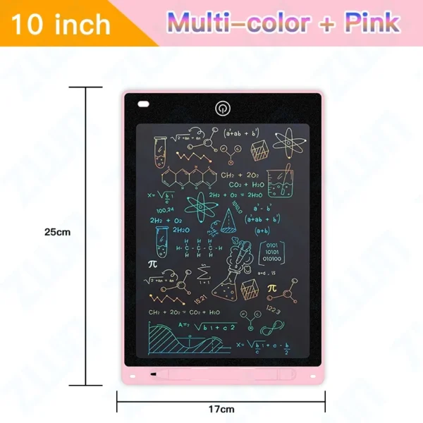 Tablero de dibujo LCD de 6,5/8,5/10/12 pulgadas, tableta de escritura, pizarra mágica de dígitos, herramienta de pintura artística, juguetes para niños, juego mental, regalo para niños - Imagen 14