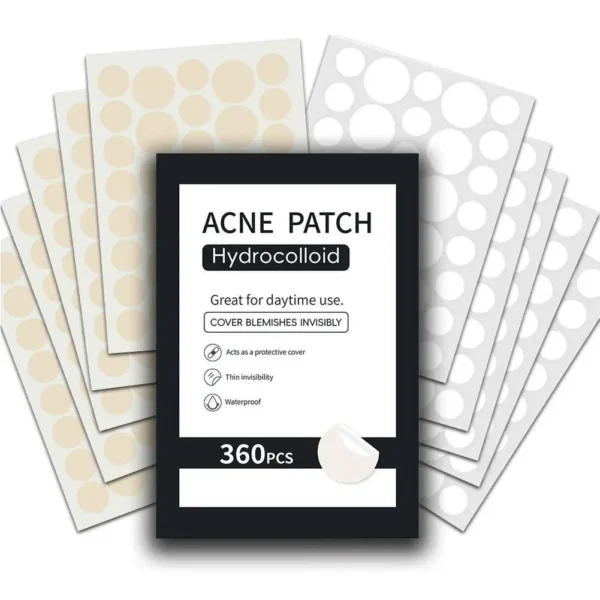Parche para espinillas acné eliminación Invisible de acné pegatinas para el cuidado de la piel corrector mancha facial herramientas de maquillaje de belleza 360 uds/600 Uds