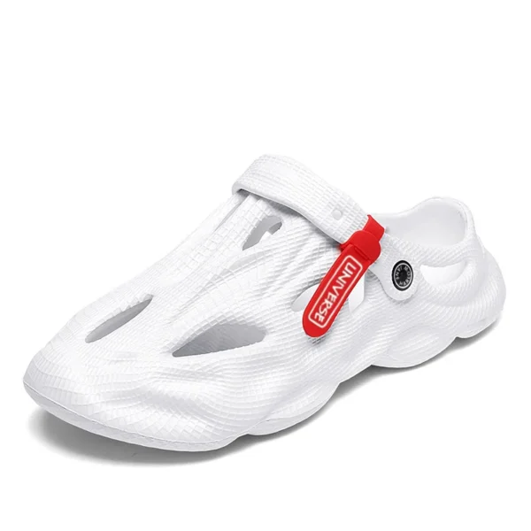 Zapatillas de verano para hombre, sandalias cómodas con plataforma para exteriores, zapatillas de playa, chanclas, tobogán de interior para el hogar, zapatos de baño 2023 - Imagen 10