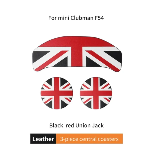 Posavasos, taza de coche, Union Jack-cojín de café, protección de ranura de almacenamiento, alfombrilla antideslizante para MINI Cooper F55 F56 F54 F60, accesorios - Imagen 18