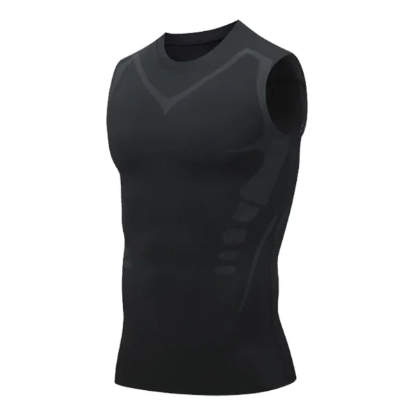 Camisas de compresión para correr para hombre, camisetas deportivas de manga corta para gimnasio, sudadera de secado rápido para Fitness, chándal para correr, camisetas atléticas - Imagen 12