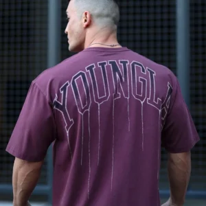 Camisetas para hombre, novedad de verano, deportes, ocio, algodón, cuello redondo, moda, ropa holgada y cómoda, camisetas para gimnasio y correr para hombre