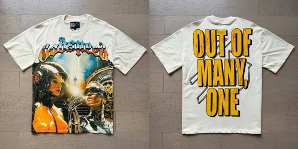 Camisetas Godspeed moda americana de venta al por menor estampado manga corta GOD SPEED Top - Imagen 7