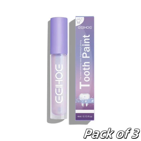 Kit de pintura para blanquear los dientes, eliminar pigmentos y manchas dentales, pintura blanca Natural instantánea, esmalte dental suave ajustado - Imagen 7