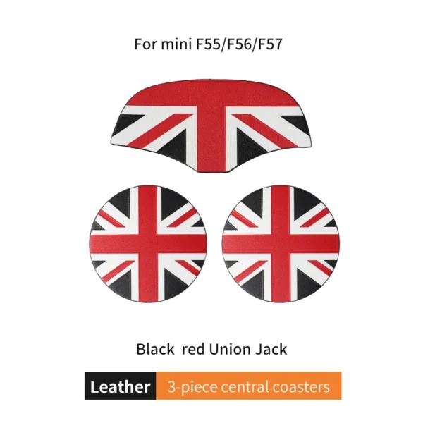 Posavasos, taza de coche, Union Jack-cojín de café, protección de ranura de almacenamiento, alfombrilla antideslizante para MINI Cooper F55 F56 F54 F60, accesorios - Imagen 26