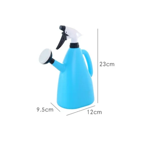Regadera de plástico para plantas de jardín, suministros de jardinería, pulverizador de presión ajustable, hervidor de agua para interior, pulverizador de flores para el hogar, 1L - Imagen 6