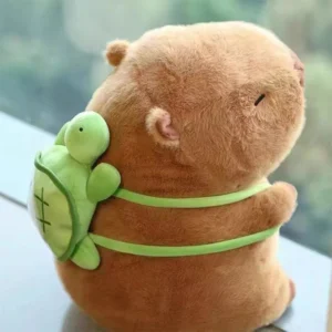 Capybara, juguete de peluche, muñeca de tela, muñeca bonita de Capibara, juguete esponjoso de Anime, muñeco de peluche de capibara suave ﻿Simulación de patatas fritas