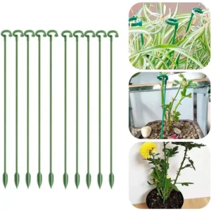 Soporte para plantas, 5/10 Uds., soporte para mariposas, orquídeas, flores, varillas de fijación en maceta, herramienta de fijación de protección vegetal reutilizable, jardinería Su