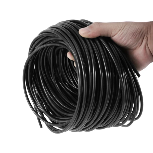 Riego de jardín manguera de 3/5mm Micro tubo de agua de riego por goteo con perforador invernadero bonsái planta tubo de goteo 10m/20m/40m