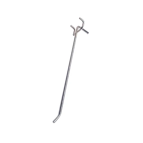 Accesorios para estanterías para el hogar, montaje en pared, herramienta colgante fácil de instalar, ganchos para tablero perforado para taller de garaje, 20 piezas - Imagen 4