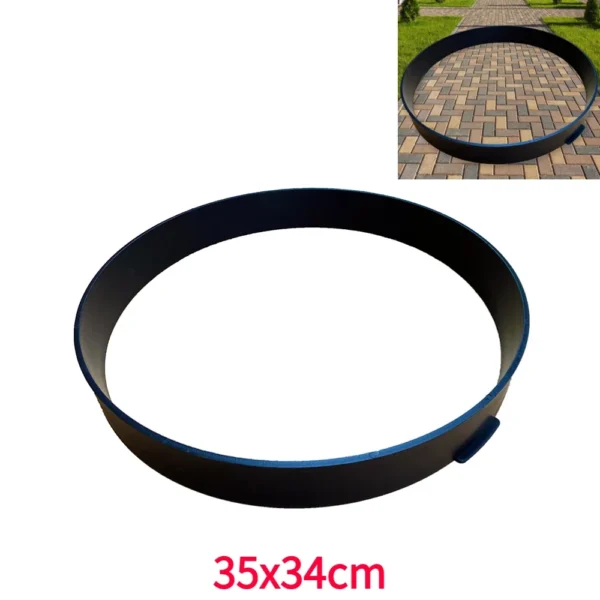 Molde reutilizable para pavimento de hormigón, herramienta para pavimento de piedra, ladrillo, cemento, camino de jardín, bricolaje - Imagen 10