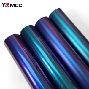 Pegatinas de coche, película de vinilo camaleón mate brillante, pegatina impermeable, pegatinas decorativas para afinación de carrocería de motocicleta y automóviles