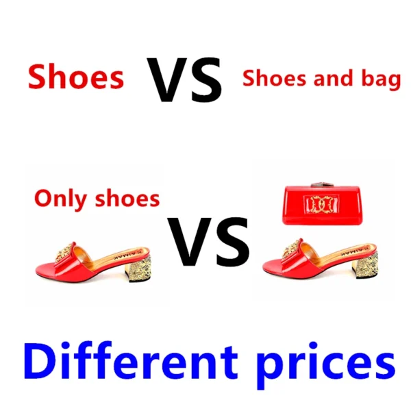 Zapatos italianos de alta calidad de lujo a la moda, traje de verano para mujer, zapatillas de talla grande 35 a 43, zapatos de tacón dorados y negros para fiesta de boda - Imagen 5