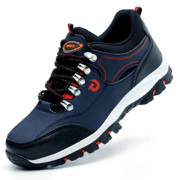 Zapatos con puntera de acero para hombre, botas de trabajo, zapatos de seguridad para el trabajo a prueba de pinchazos, zapatos de trabajo protectores, calzado masculino, zapatillas de seguridad - Imagen 7