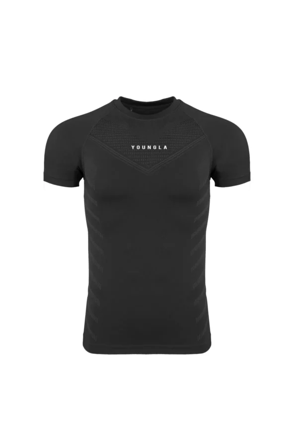 Camisetas para hombre, ropa deportiva para entrenamiento físico, medias elásticas transpirables de secado rápido, pantalones para correr, pantalón corto informal para exteriores, mangas - Imagen 8