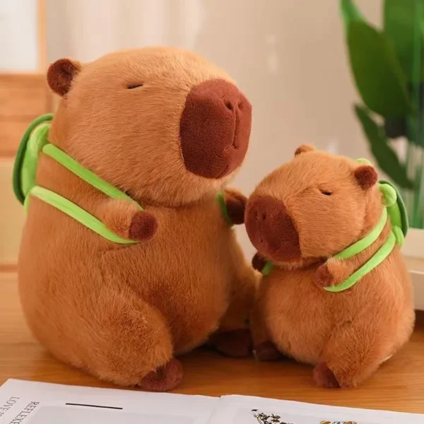 Capybara, juguete de peluche, muñeca de tela, muñeca bonita de Capibara, juguete esponjoso de Anime, muñeco de peluche de capibara suave ﻿Simulación de patatas fritas - Imagen 6