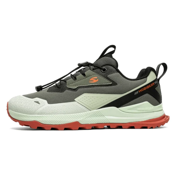 Zapatos para caminar y senderismo para hombres y mujeres, zapatillas antideslizantes con banda elástica, cómodas zapatillas para correr para viajes al aire libre - Imagen 5