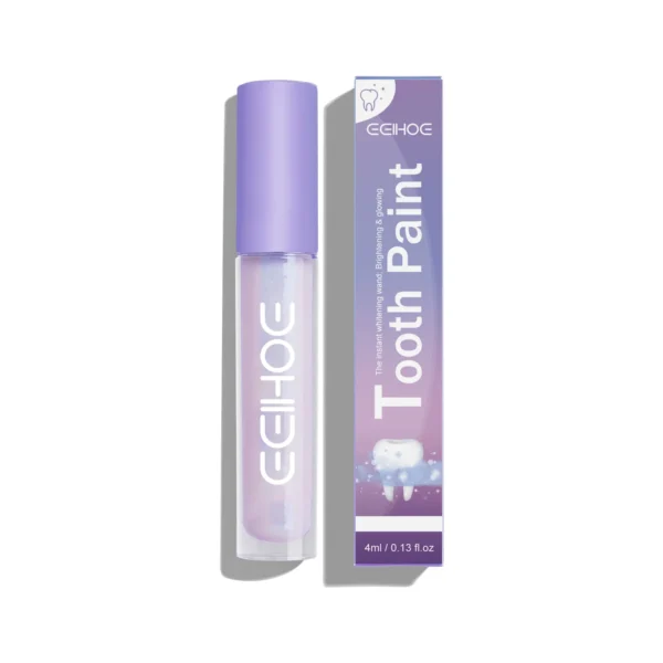Kit de pintura para blanquear los dientes, eliminar pigmentos y manchas dentales, pintura blanca Natural instantánea, esmalte dental suave ajustado - Imagen 9